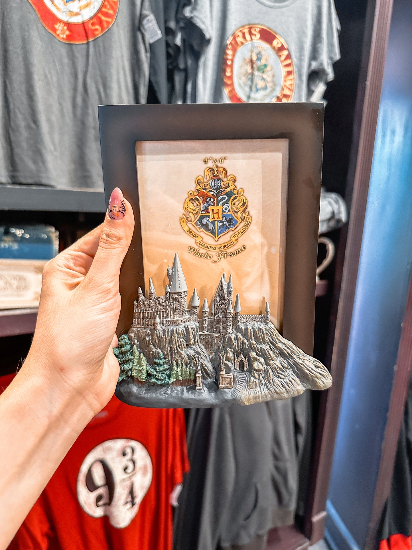 Marco de foto castillo Hogwarts de resina ~ universal studios